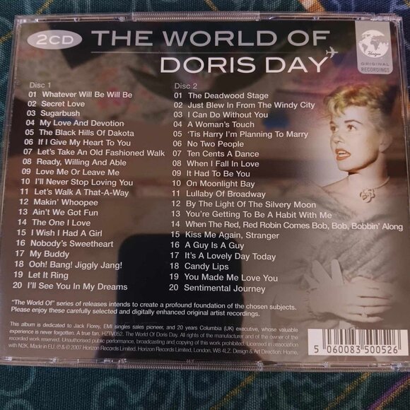 Doris Day - The World of Doris Day - 2007 CD - 40 SONGS - Picture 4 of 4